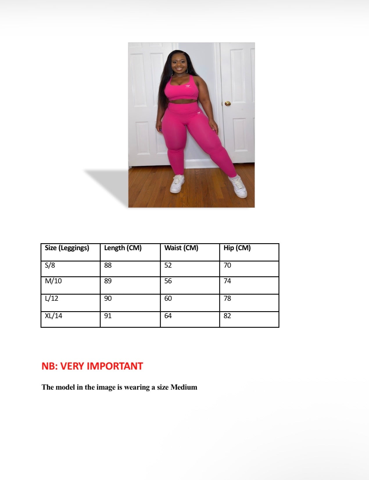 Sculpt fit 2-piece activewear set